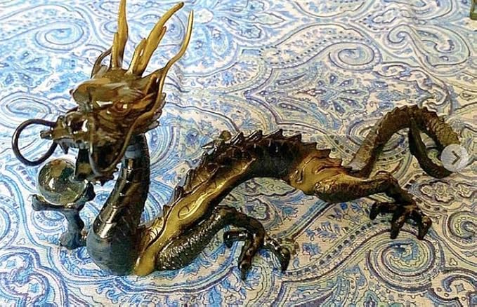 金運爆上げ 特別祈祷済み龍神様 運気龍上 高級漆塗り 京都 貴船神社 胸かけ